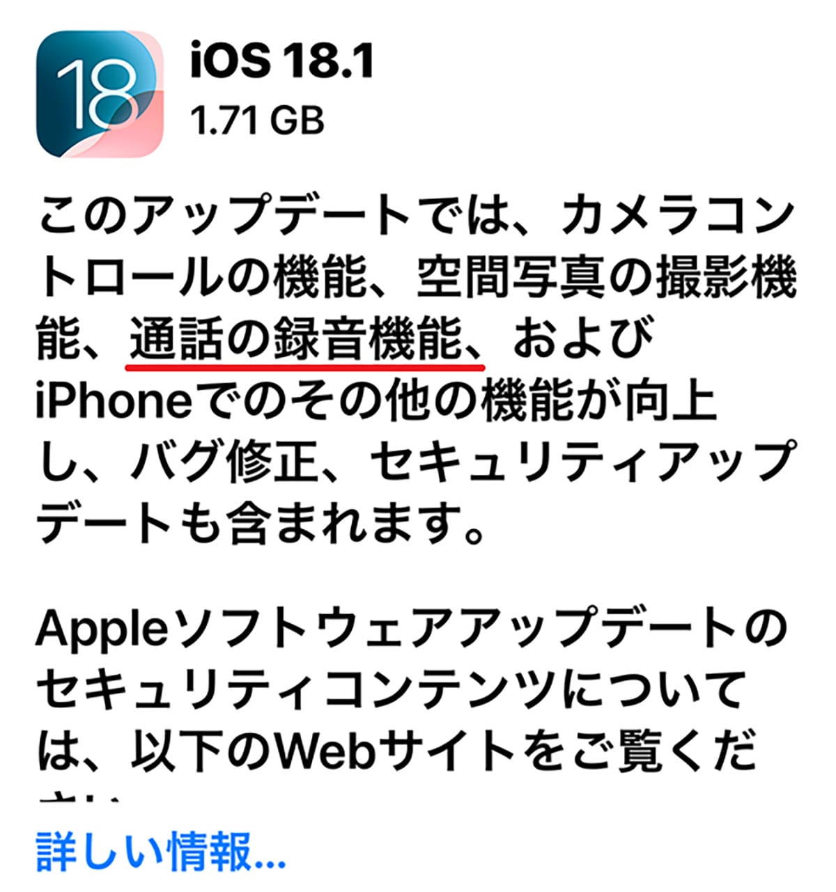 iPhoneで通話内容を録音する方法（iOS18.1以降） − 通話内容の文字起こしも！の画像2