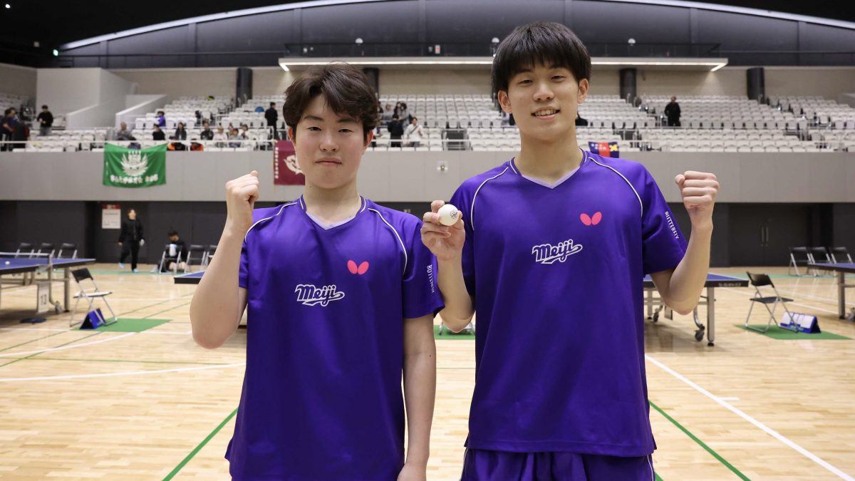 写真：北村悠貴/齋藤俊太朗（明治大）/撮影：ラリーズ編集部